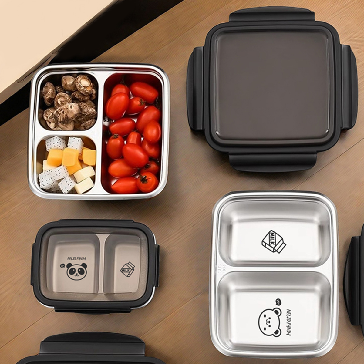 Baby Food Organizer - WORTHBUY 2/3 Izgaralar 304 Paslanmaz Çelik
