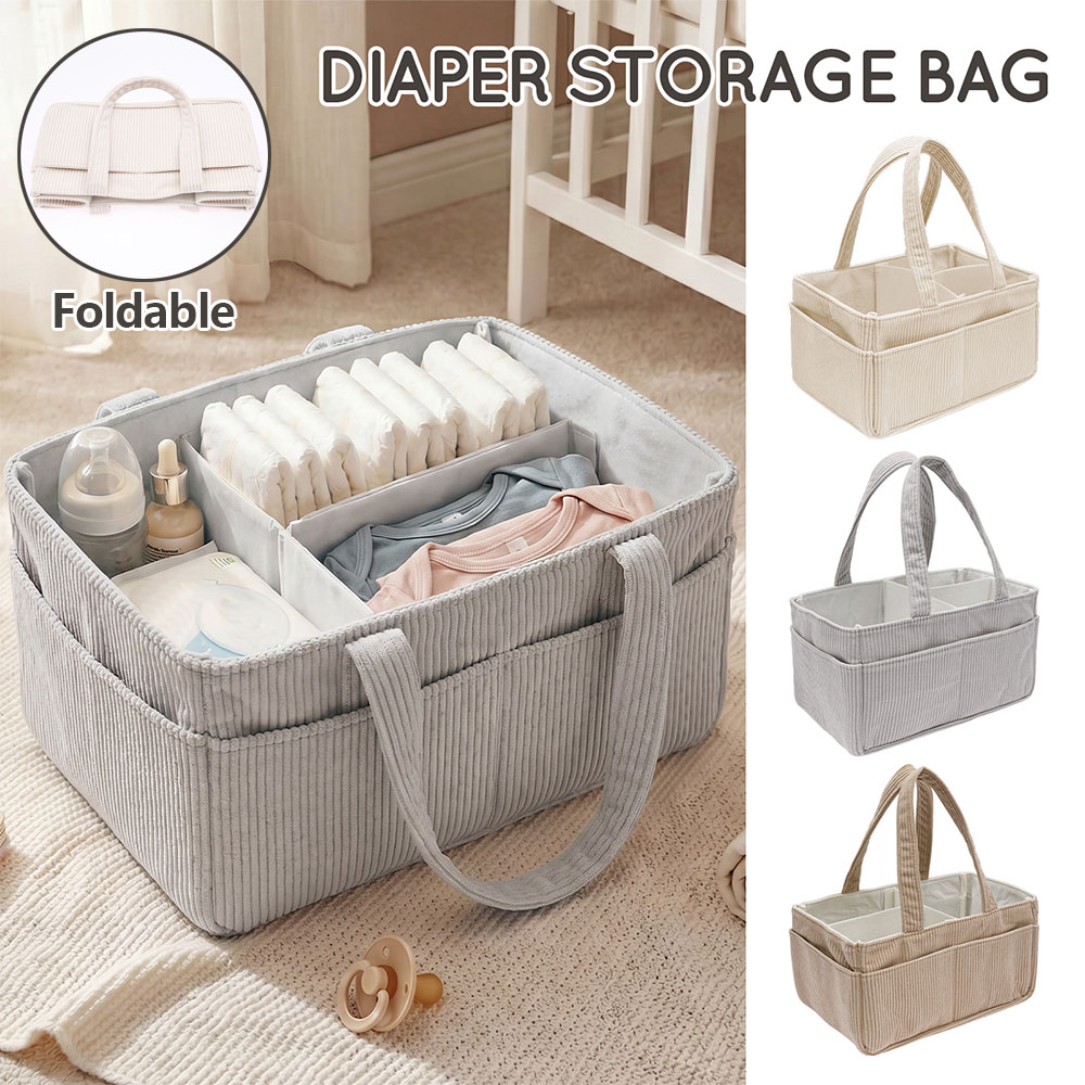 Baby Food Organizer - Taşınabilir Bebek Bezi Düzenleyici Yumuşak Kordonlu