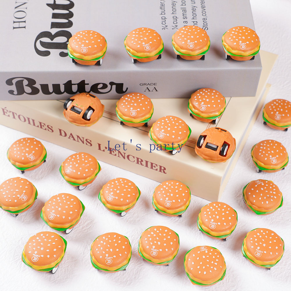 Baby Food Mixer - 15 adet Mini sevimli 3D Burger