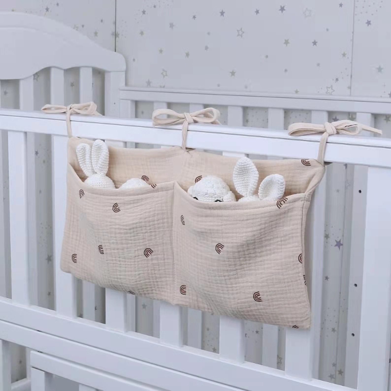 Baby Food Organizer - Taşınabilir Bebek Beşik saklama çantası Nappy