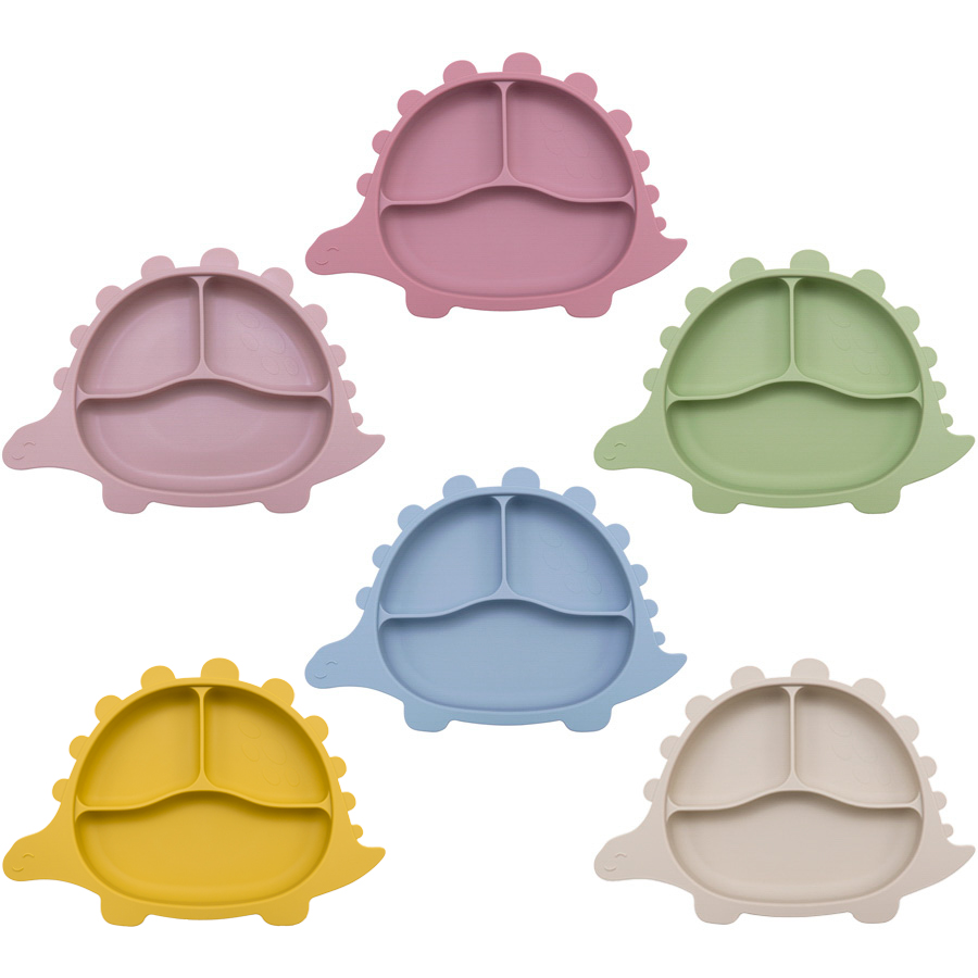Baby Food Chart - 1 adet BPA ücretsiz dinozor çocuk