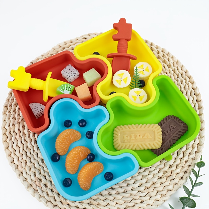 Baby Food Grater - 6 adet/takım bebek silikon besleme gereçleri