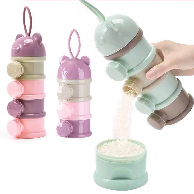 Baby Food Organizer - 3/4 katmanlı bebek taşınabilir bebek maması