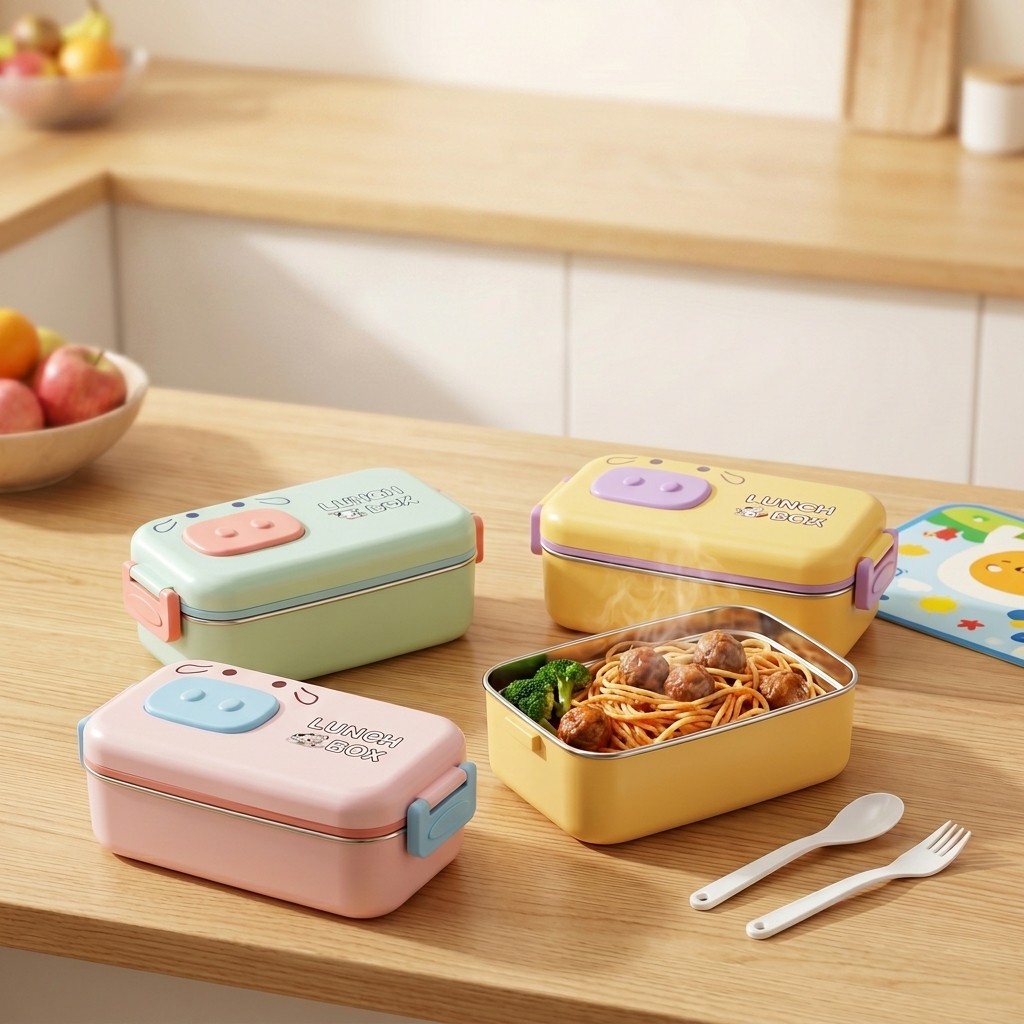 304 Paslanmaz Çelik Bento Kutu - Baby Food Organizer incelemesi ve fiyatı