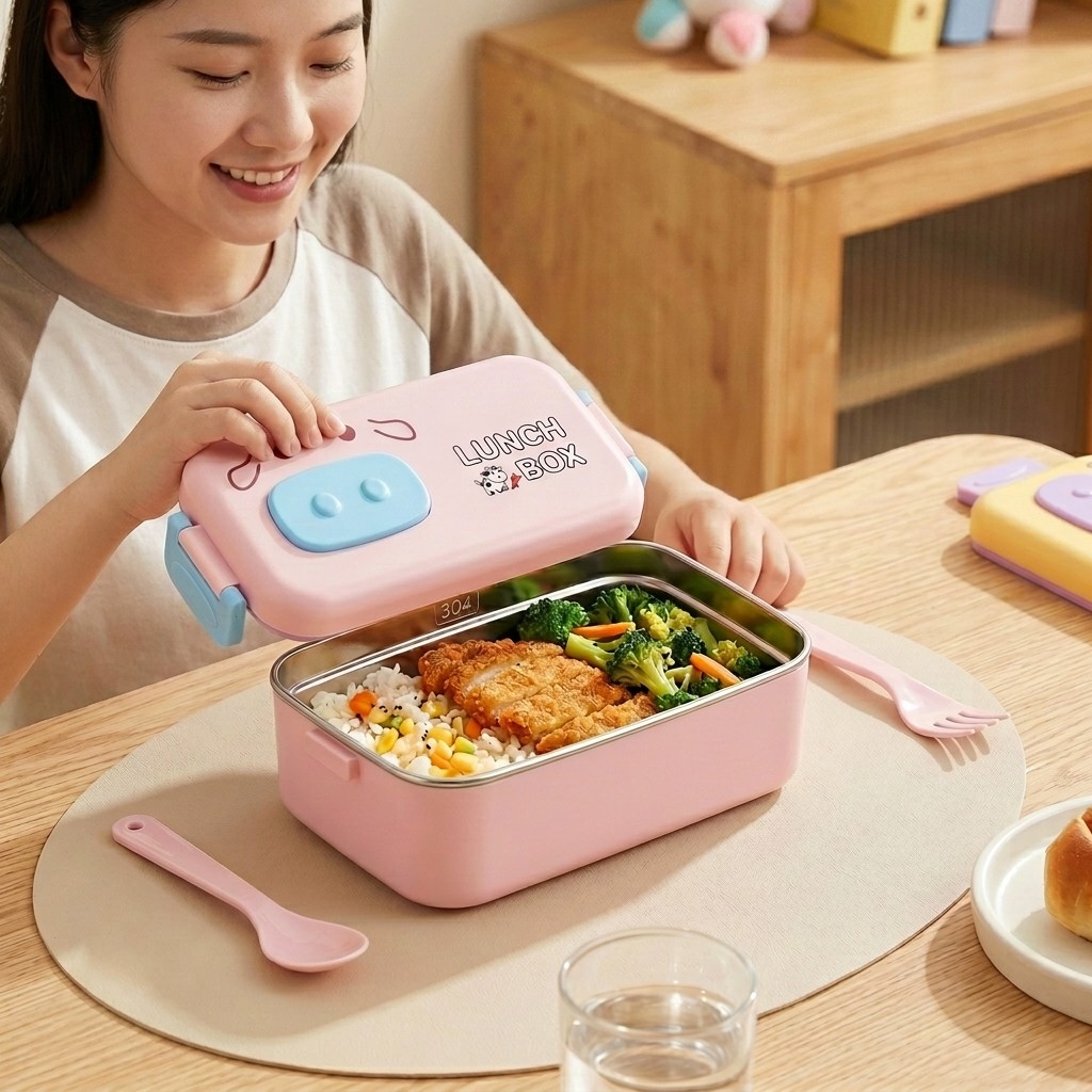 304 Paslanmaz Çelik Bento Kutu - Baby Food Organizer incelemesi ve fiyatı
