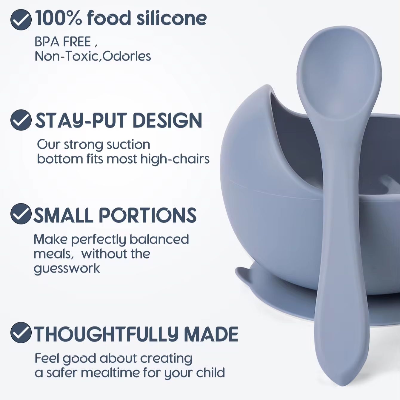 2 adet silikon enayi kase besl - Baby Food Eating incelemesi ve fiyatı