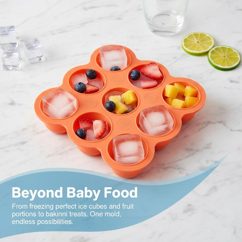 Bebek Maması Silikon Kap 9 Böl - Baby Food Organizer incelemesi ve fiyatı