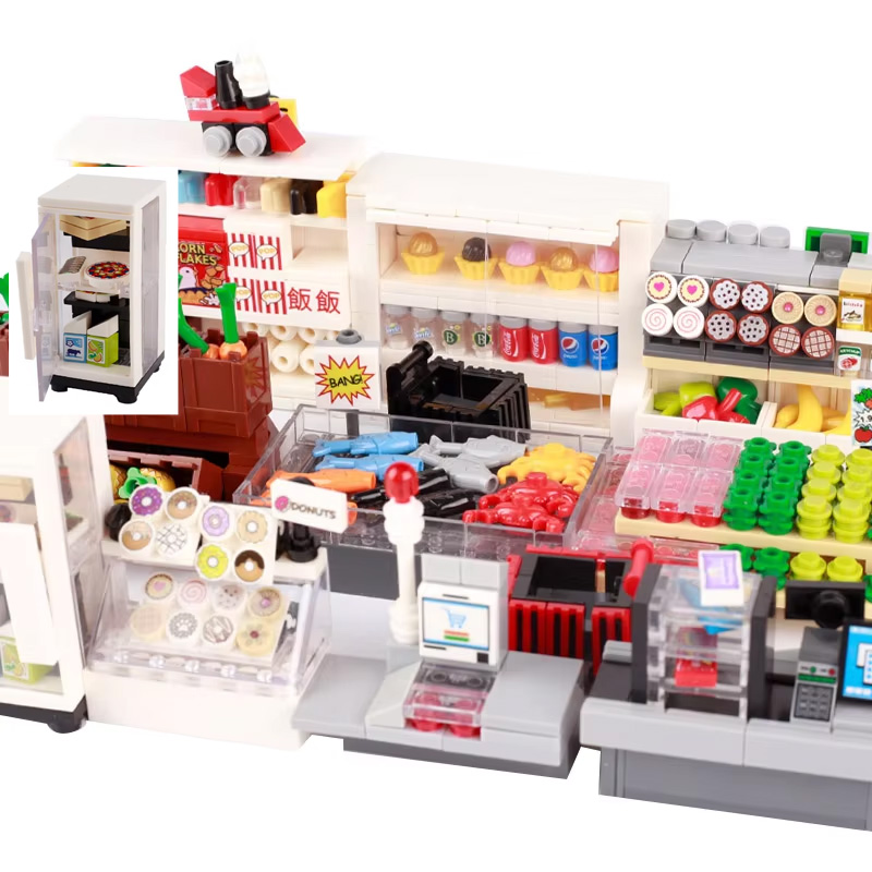 MOC Şehir Gıda Yapı Taşları Se - Lego Set City incelemesi ve fiyatı
